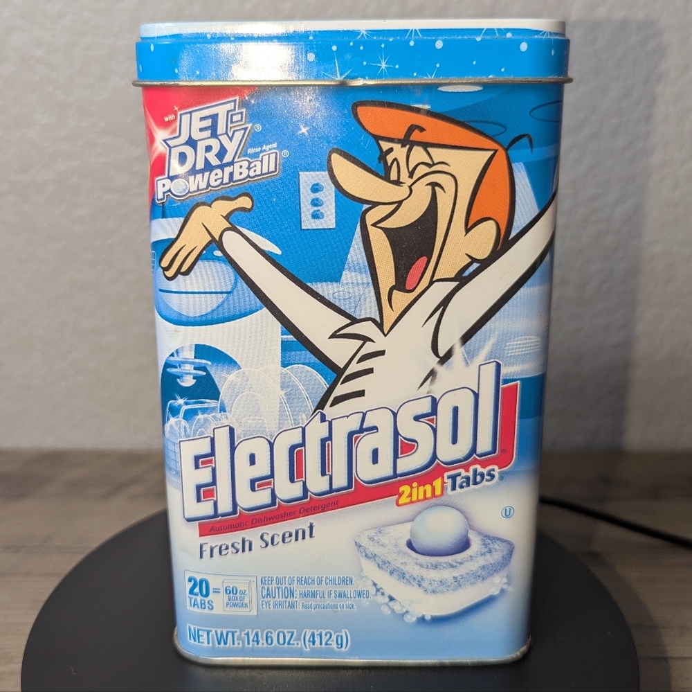 Jetsons Electrasol Tin Vintage 7"